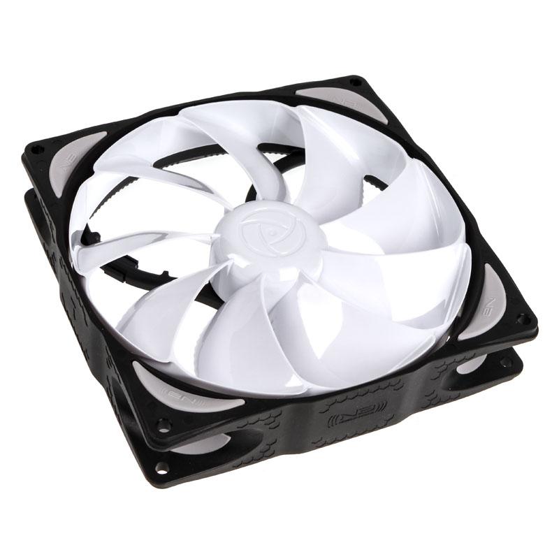 Noiseblocker NB-eLoop B14-3 Fan 1-pack Sort Hvid 140 mm