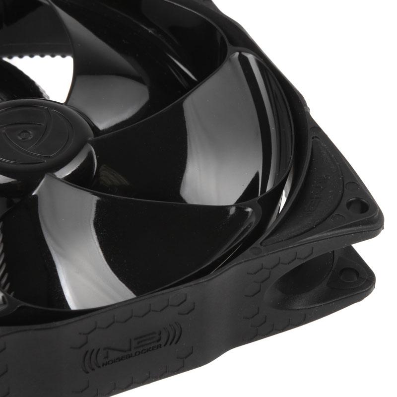 Noiseblocker NB-eLoop B12-PS Fan 1-pack Sort 120 mm