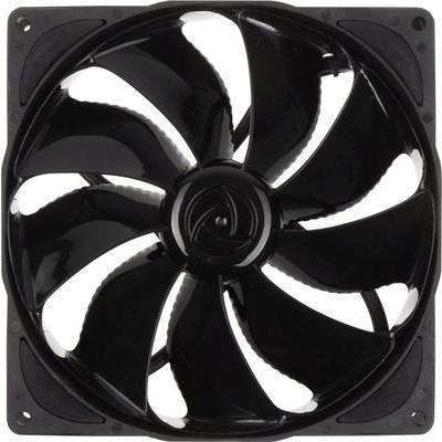Noiseblocker B14-PS-BL Case per computer Ventilatore 14 cm Nero (Noiseblocker NB-eLoop Fan B14-PS Black Edition - 140mm PWM)