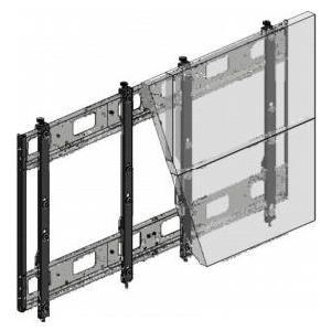 HAGOR VWR 2x2 - staffa - per videowall 2x2 - dimensioni schermo 117-119 cm (46"-47") - montaggio a parete