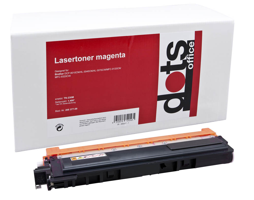toner punti compatibile con Brother TN-230M magenta