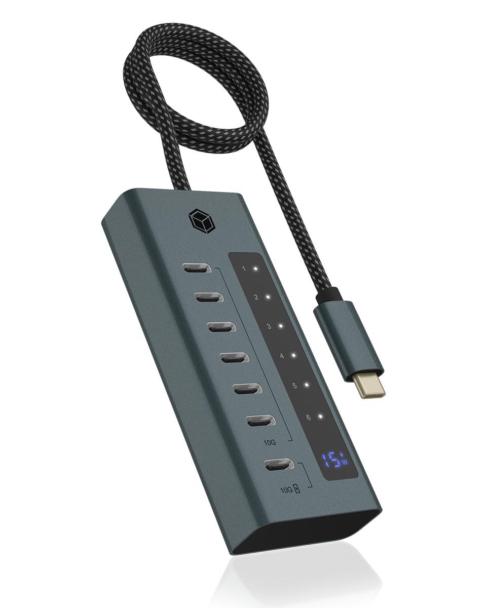 ICY BOX IB-HUB1457-C31 USB...
