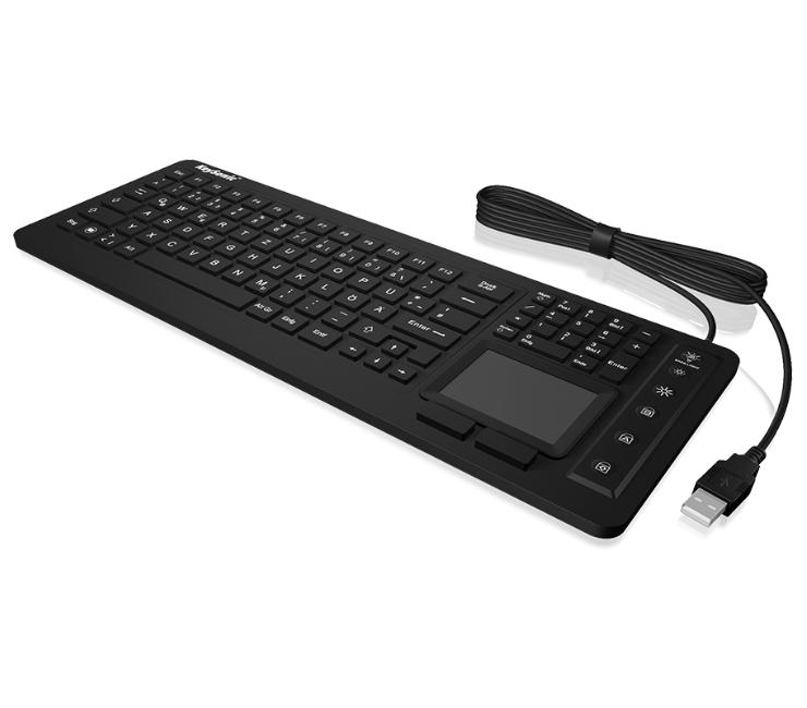 KeySonic KSK-6231INEL tastiera USB AZERTY Francese Nero