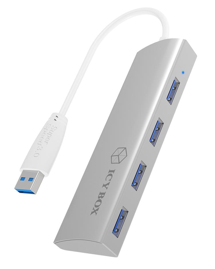 Netzteil N/A 4x USB 3.0 Abmessungen 110x35x17mm Gewicht 120g Besonderheiten ohne Netzteil Aluminiumgehuse