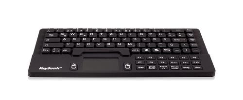 KeySonic KSK-5031IN tastiera USB QWERTZ Tedesco Nero