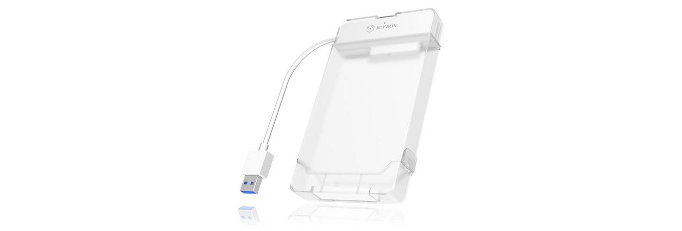 Untersttzt 25" SATA III 6 Gbit/s Festplatten/SSDs USB 3.0 Hostanschluss 5 Gbit/s mit UASP Mit Festplattenschutzbox Untersttz