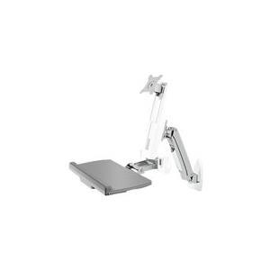 Supporto a parete ICY BOX fino a 24'' 24''/60,96 cm, bianco
