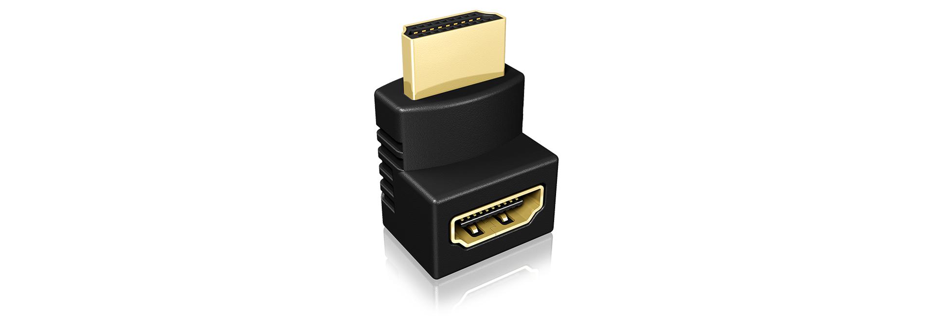 Ã¢â‚¬Â¢ Typ: Adapter Ã¢â‚¬Â¢ Stecker: HDMI Ã¢â‚¬Â¢ Buchse: HDMI Ã¢â‚¬Â¢ gewinkelt Ã¢â‚¬Â