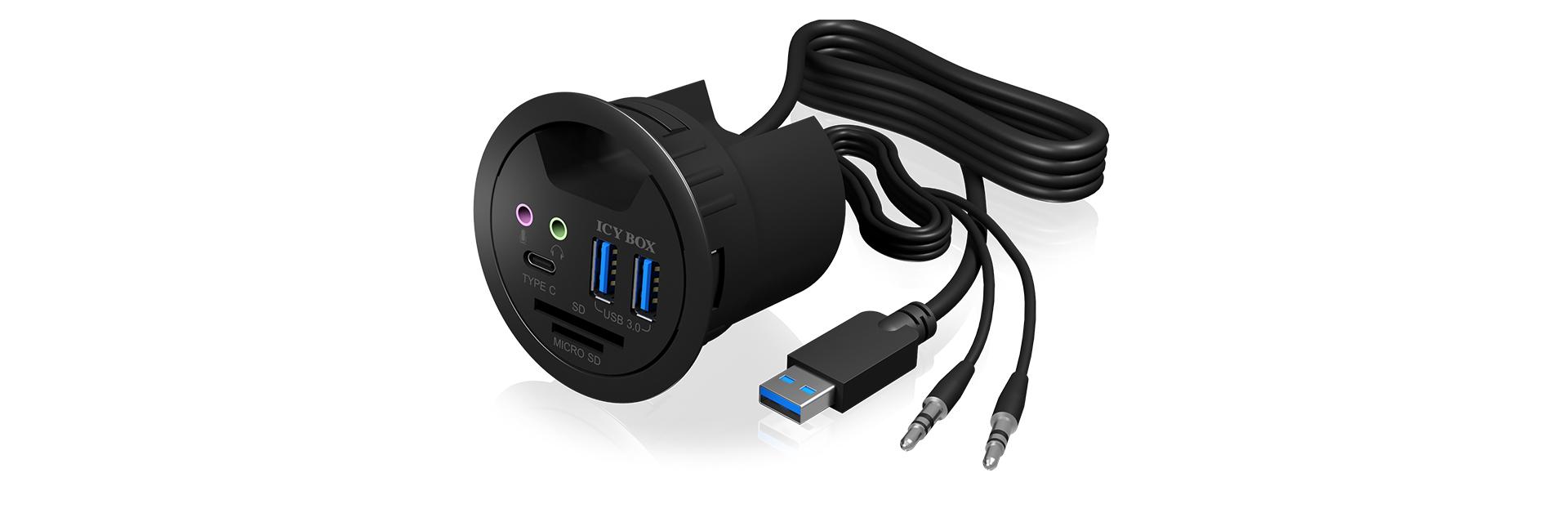 Ã¢â‚¬Â¢ 2x USB 3.0 Type-A und 1x USB 3.0 Type-CÃ¢â€žÂ¢ AnschlÃƒÂ¼sse Ã¢â‚¬Â¢ Mit Audio Ein-/Ausgang