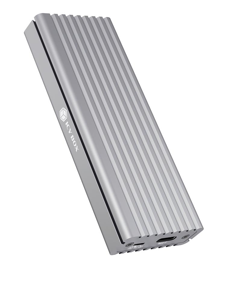RaidSonic IB-1817MA-C31 contenitore di unitÃ  di archiviazione M.2 Alloggiamento SSD Argento (HD enclosure M.2 PCIe ICY BOX S