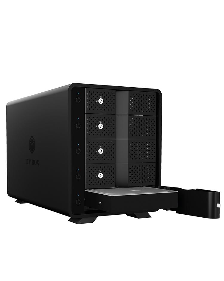 Ã¢â‚¬Â¢ 5fach externes SINGLE System fÃƒÂ¼r 5x 3,5Ã¢â‚¬ËœÃ¢â‚¬Ëœ SATA I, II, III (6 Gbit/s) Laufwer