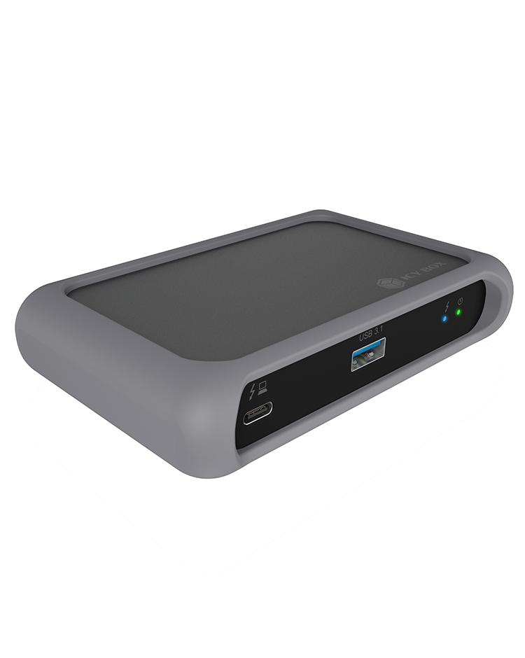 Ã¢â‚¬Â¢ GehÃƒÂ¤use aus hochwertigem Aluminium Ã¢â‚¬Â¢ 3 x ThunderboltÃ¢â€žÂ¢ 4 Type-CÃ‚Â® mit