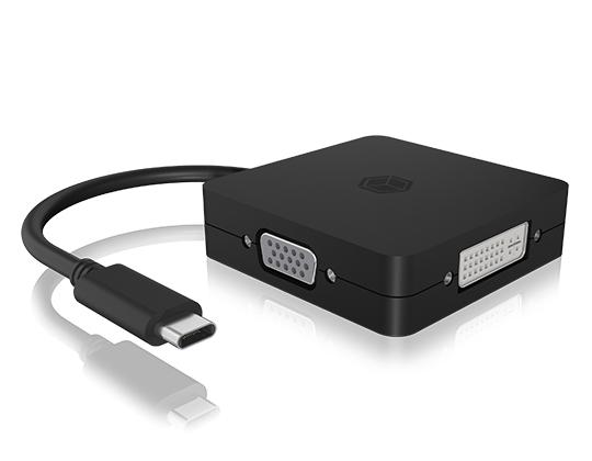 Kompaktes Design untersttzt die Anzeige ber HDMI oder DisplayPort oder DVI-D oder VGA Anschluss Untersttzt Computer mit USB Ty