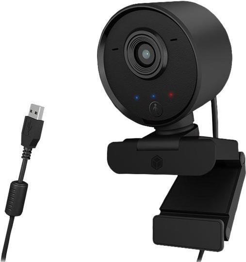 Webcam ICY BOX Full HD nera...