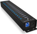 ICY BOX USB3.2 Gen 1 Hub 17 porte USB3.2 nero