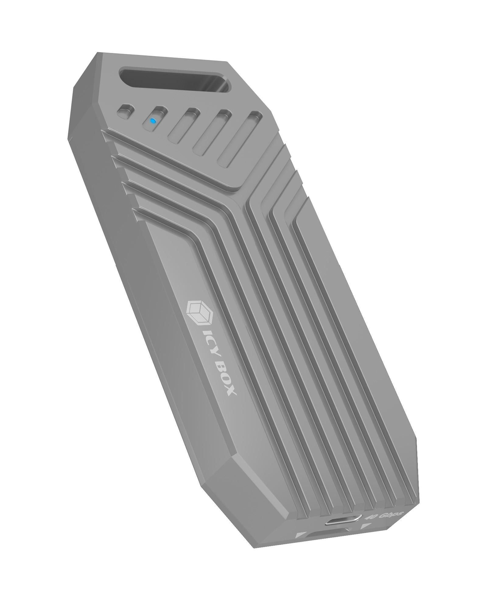ICY BOX IB-1919M-C42 Box esterno SSD Argento M.2