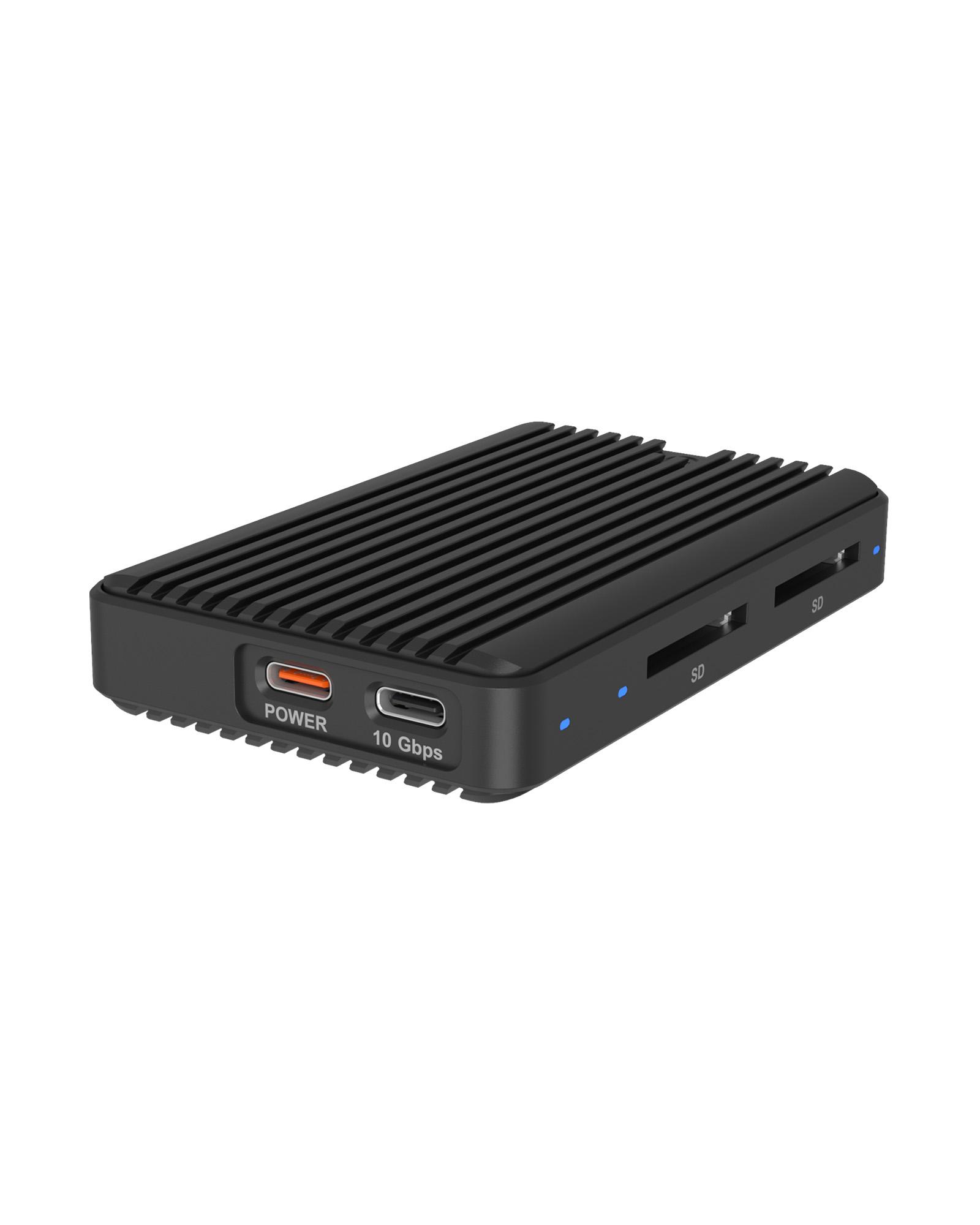 ICY BOX IB-CR602M-C31 Box esterno SSD Nero M.2