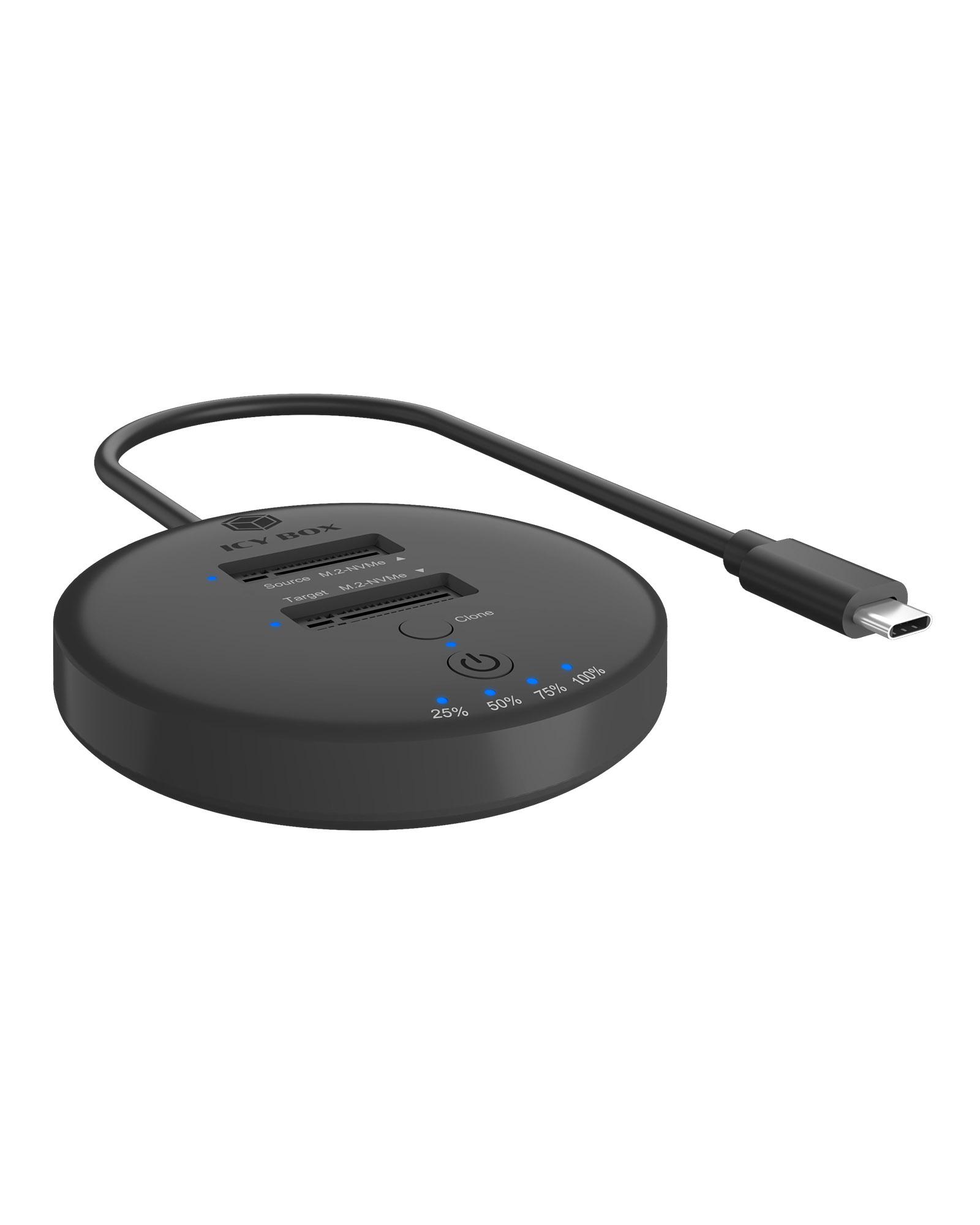ICY BOX IB-1612MCL-C31 USB 3.2 Gen 2 (3.1 Gen 1) Type-C Nero
