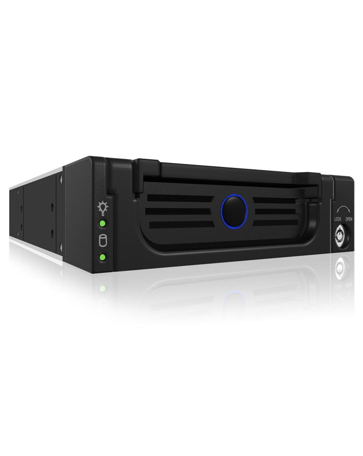Typ: Wechselrahmen Ã¢â‚¬Â¢ intern: 3.5" SATA 3Gb/s Ã¢â‚¬Â¢ extern: SATA 3Gb/s Ã¢â‚¬Â¢ Aluminium