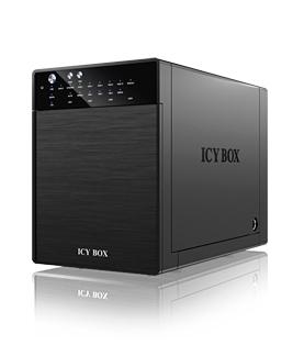 Sistema di raid della scatola gelida IB-RD3640SU3 4x8.89cm 35"HDD USB3.0 ESATA BLACK