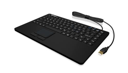 KeySonic KSK-5230IN tastiera USB QWERTZ Tedesco Nero