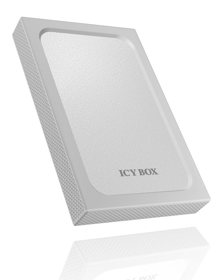 Formfaktor 2.5" intern SATA 6Gb/s (Festplatten bis 9.5mm Bauhhe) extern USB 3.0 Abmessungen 127x83x17mm Besonderheiten Alum