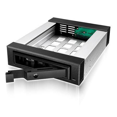 ICY BOX IB-129SSK-B 13,3 cm (5.25") Pannello incassato Nero