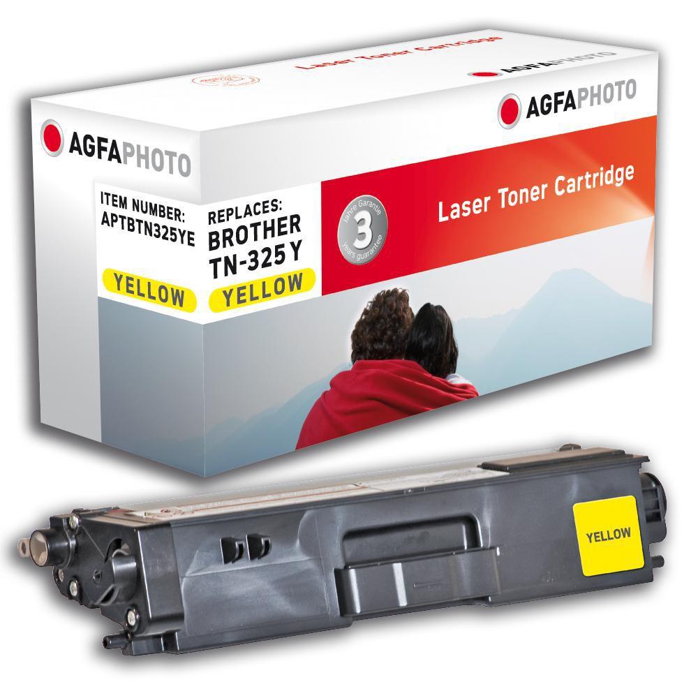 AgfaPhoto APTBTN325YE cartuccia toner 1 pz Giallo (Toner Yellow, rpl TN-325 Y - Pages 3.500 - Warranty: 36M)