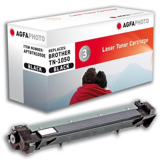AgfaPhoto APTBTN1050E cartuccia toner 1 pz Nero (Toner black - Pages 1.000 - Replaces TN-1050 - Warranty 36M)