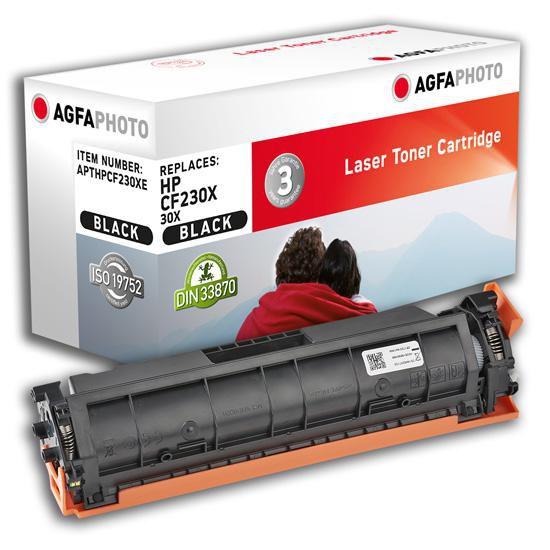 AgfaPhoto APTHPCF230XE cartuccia toner 1 pz Compatibile Nero (TONER BLACK, RPL. CF230X 30X - APTHPCF230XE, 3500 pages, Black, p