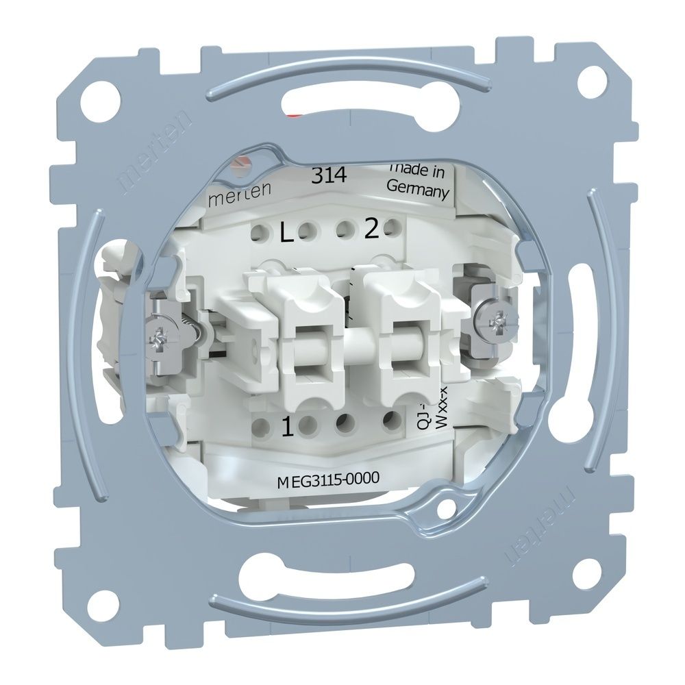 METZ CONNECT E-DAT C6 1 porta AP bianco puro
