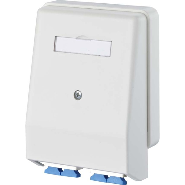 MetzConnect BTR OPDAT OPD SC -D - Flaying a parete - SC 4 - Bianco puro RAL 9010 (150112C202 -E)