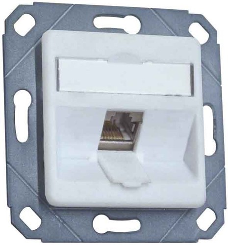 METZ CONNECT 1309111102-E presa RJ-45 bianco (1309111102-E-90)