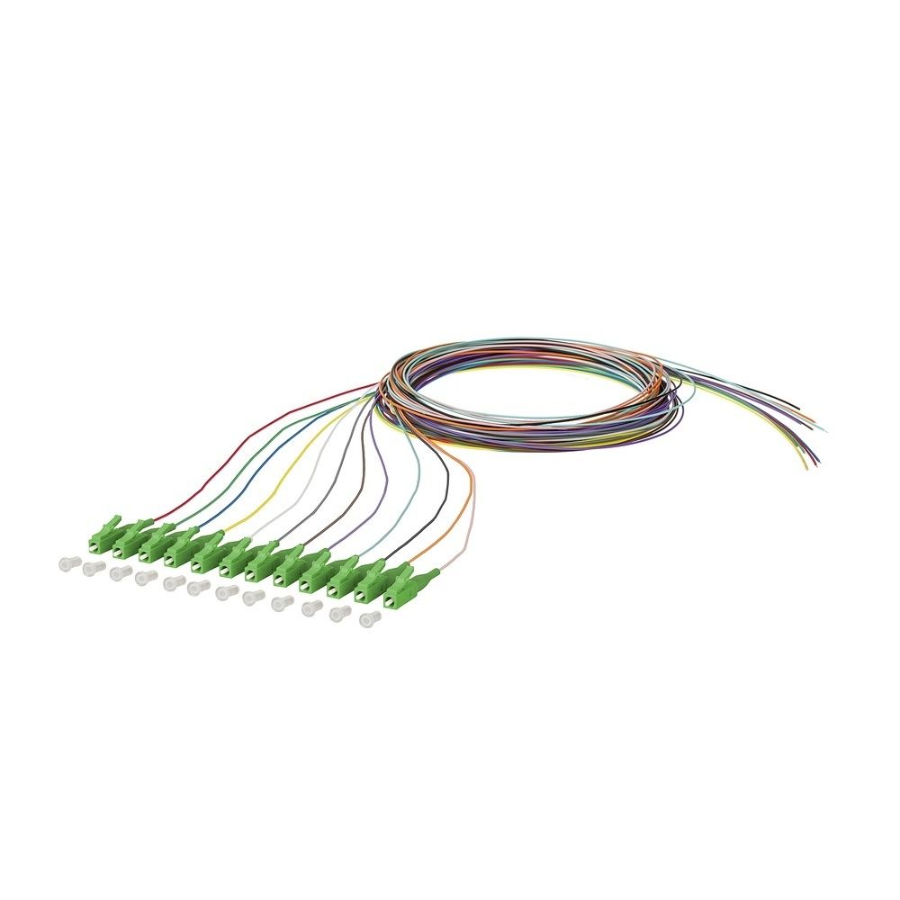 Metz Connect OpDAT Pigtail LC APC, OS2, 12 colori PU 12