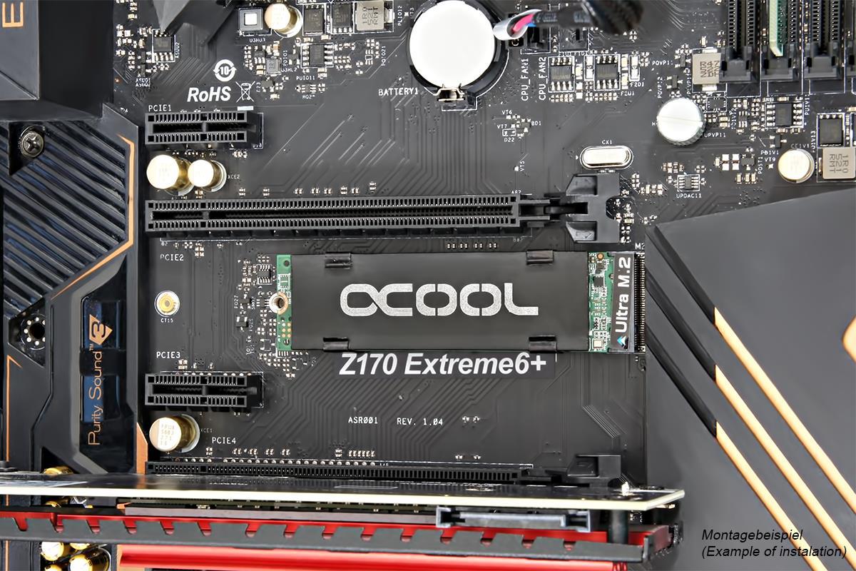 Alphacool HDX - M.2 SSD M01 - 80mm var