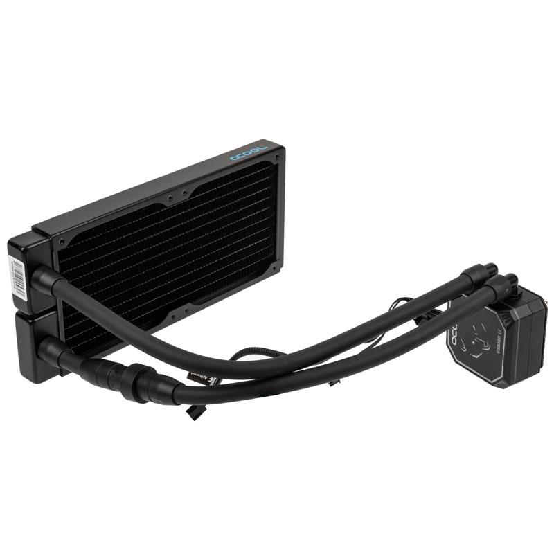 KIT WATERCOOLING AIO ALPHACOOL EISBAER AURORA LT RGB - 240MM (NOIR)