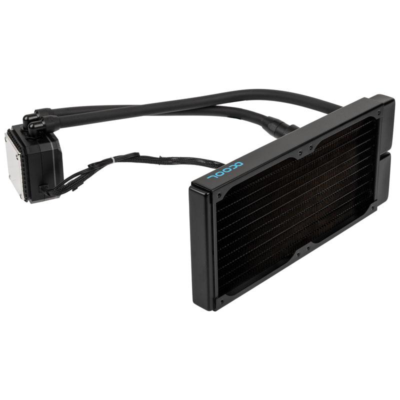 KIT WATERCOOLING AIO ALPHACOOL EISBAER AURORA LT RGB - 240MM (NOIR)