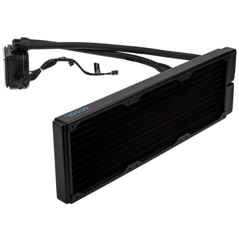 KIT WATERCOOLING AIO ALPHACOOL EISBAER AURORA LT RGB - 360MM (NOIR)