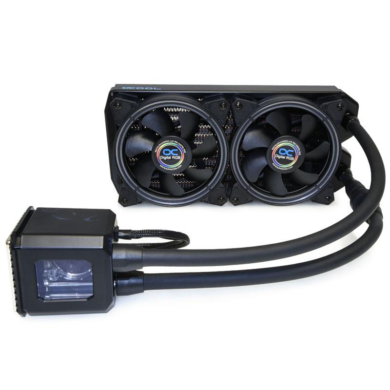KIT WATERCOOLING AIO ALPHACOOL EISBAER AURORA 240 CPU (NOIR)