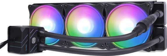 KIT WATERCOOLING AIO ALPHACOOL EISBAER PRO AURORA HPE RGB - 360MM (NOIR)