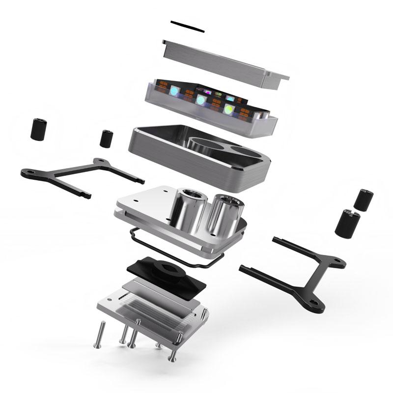 WATERBLOCK CPU ALPHACOOL CORE 1 (BLANC)