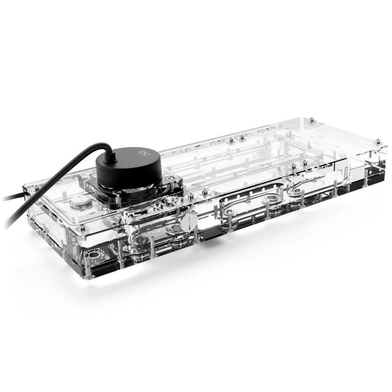 POMPE WATERCOOLING AVEC RSERVOIR ALPHACOOL CORE DISTRO PLATE O11 DYNAMIC EVO/XL (NOIR/TRANSPARENT)