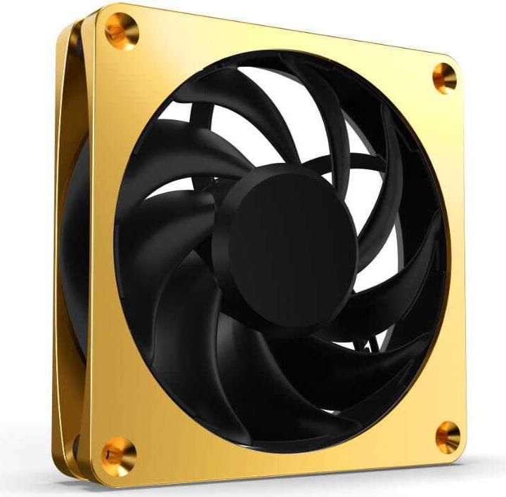 Alphacool 13856. Tipo: modulo della ventola, materiale: plastica, colore del prodotto: nero, oro. Peso: 320 g. Quantità per co