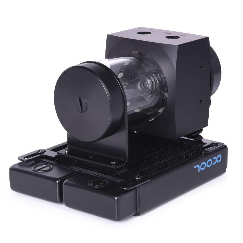 POMPE WATERCOOLING AVEC RÃƒâ€°SERVOIR ALPHACOOL CORE 100 AURORA VPP APEX (NOIR/TRANSPARENT)