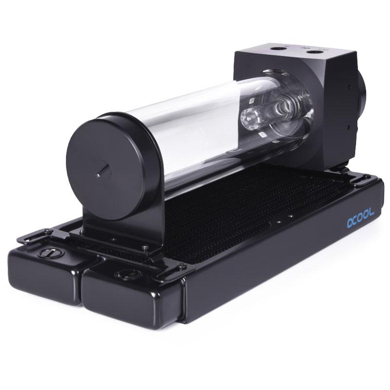 POMPE WATERCOOLING AVEC RÃƒâ€°SERVOIR ALPHACOOL CORE 200 AURORA VPP APEX (NOIR/TRANSPARENT)