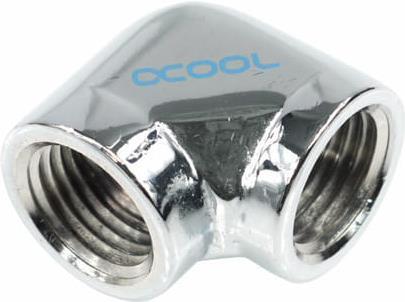 ALPHACOOL HF L- Connettore 2 X G1/4 Discussione interna - Adattatore di collegamento per il raffreddamento a liquido (Socket) -