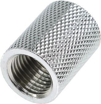ALPHACOOL HF Socket 2 X G1/4 Discussione interna - Adattatore di collegamento per raffreddamento a liquido (Socket) - Chromium
