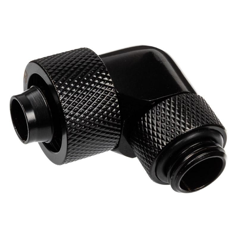 RACCORD ROTATIF COUD COMPRESSION POUR TUBE 16MM - G1/4 ALPHACOOL EISZAPFEN (NOIR)