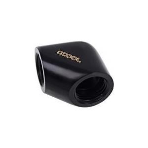 RACCORD COUD POUR G1/4 ALPHACOOL EISZAPFEN L-CONNECTOR (NOIR)