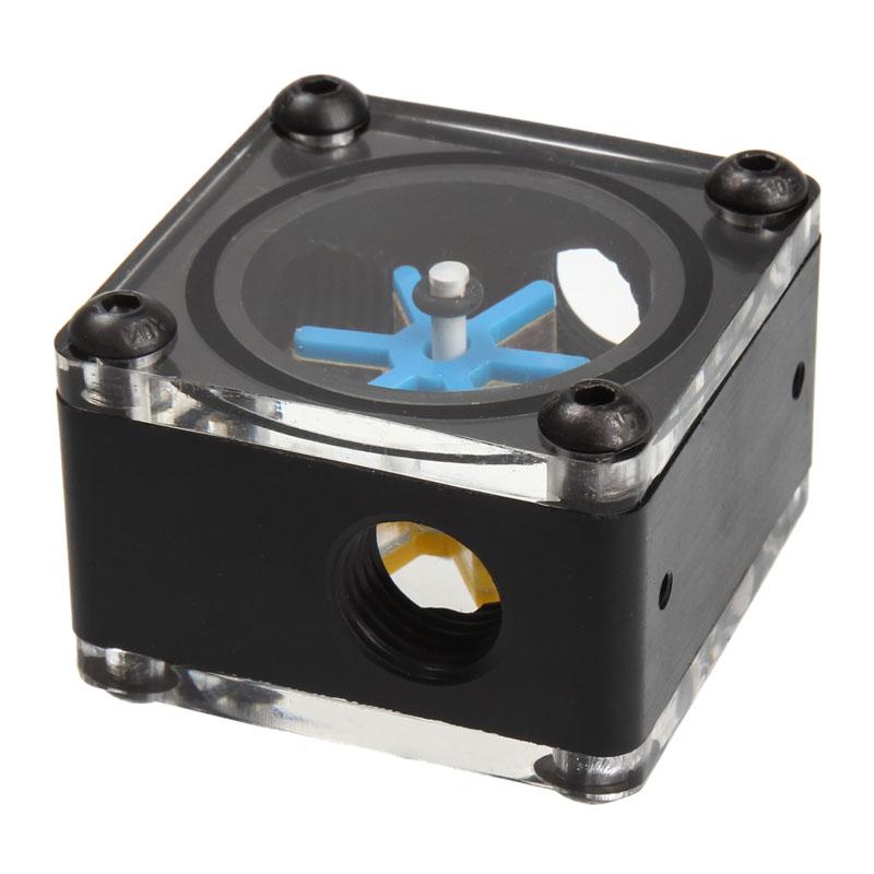 Alphacool 17350 computer cooling system part/accessory Blocco per radiatore (Alphacool Eisfluegel flow indicator G1/4 square -